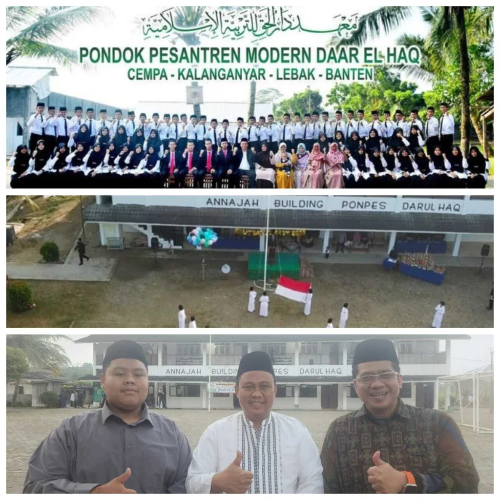 Silaturahmi Kabag TU Kanwil Kemenag Banten Iwan Falahudin ke Pesantren Daar El-Haq