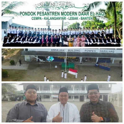 Silaturahmi Kabag TU Kanwil Kemenag Banten Iwan Falahudin ke Pesantren Daar El-Haq