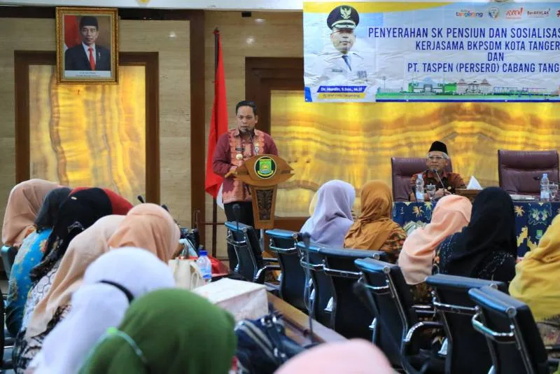 PJ Walikota Tangerang Minta Pensiunan Tetap Berkarya di Tengah Masyarakat