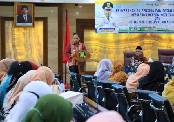 PJ Walikota Tangerang Minta Pensiunan Tetap Berkarya di Tengah Masyarakat