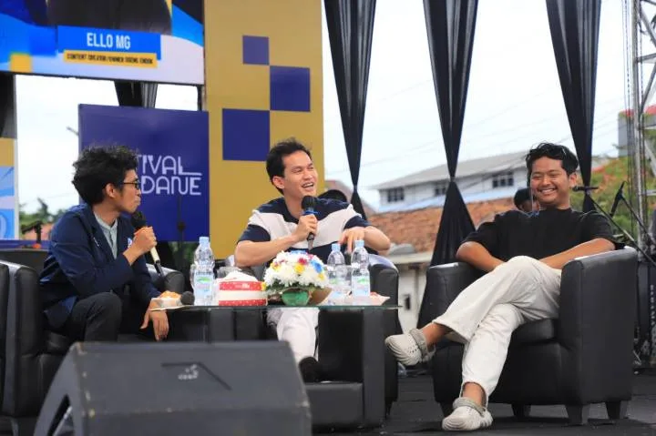 Influencer Ramaikan Talk Show Digital di Cisadane Digital Festival 2025