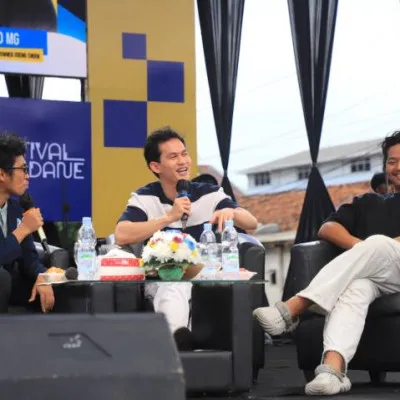 Influencer Ramaikan Talk Show Digital di Cisadane Digital Festival 2025