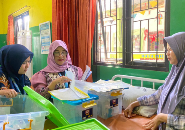 Puskesmas Sukatani Lakukan Supervisi Fasilitatif ke Praktik Bidan Mandiri