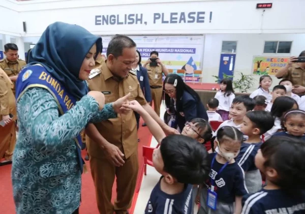 Pemkot Tangerang Bersama Dinas Kesehatan Luncurkan Pekan Imunisasi Nasional Polio untuk 245.257 Anak