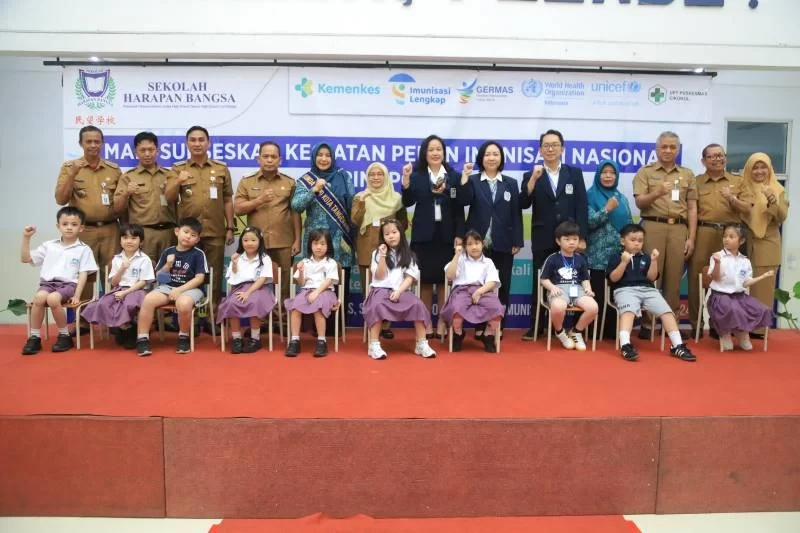 Dinas Kesehatan Kota Tangerang Gelar Pekan Imunisasi Polio di Sekolah-sekolah