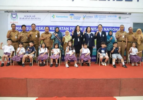 Dinas Kesehatan Kota Tangerang Gelar Pekan Imunisasi Polio di Sekolah-sekolah