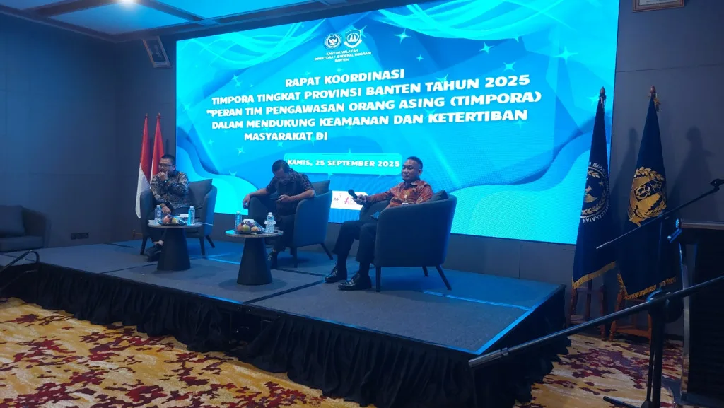 Kanwil Imigrasi Banten Gelar Rapat TIMPORA, Perkuat Sinergi Pengawasan Orang Asing
