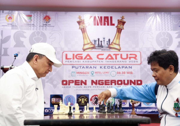 Wakil Gubernur Banten: Catur Melatih Pola Pikir dan Karakter Kepemimpinan