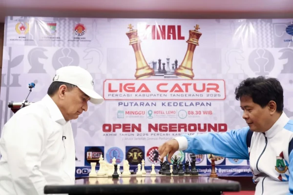 Wakil Gubernur Banten: Catur Melatih Pola Pikir dan Karakter Kepemimpinan