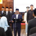 Gubernur Andra Soni Lantik 23 Pejabat Pimpinan Tinggi Pratama Pemprov Banten