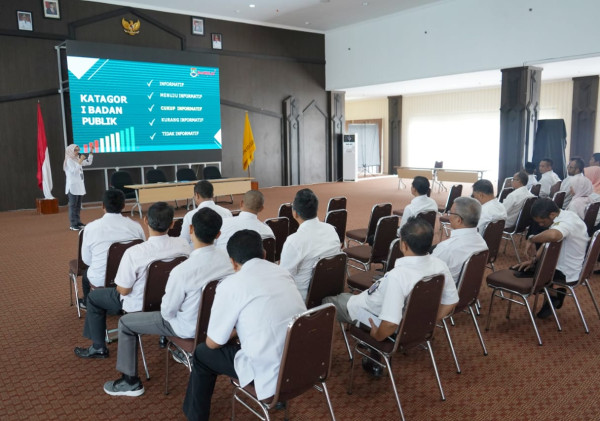 Diskominfo Kota Cilegon Menggelar Uji Konsekuensi Keterbukaan Informasi Publik