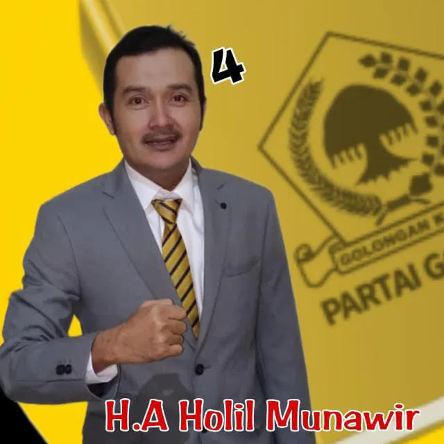 H. A.Holil Munawir Bacaleg DPRD Kab. Serang, Mengapresiasi Kegiatan HUT Kecamatan Gunungsari.