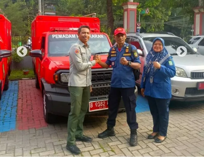 Pemkot Tangerang Tambah Dua Armada Pickup Serbaguna di UPT Damkar Ciledug dan Cibodas