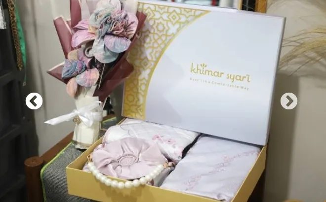 Khimar Syar'i Hadirkan Hijab dengan Motif Masjid Al-A'zhom Kota Tangerang