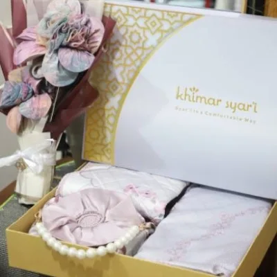 Khimar Syar'i Hadirkan Hijab dengan Motif Masjid Al-A'zhom Kota Tangerang