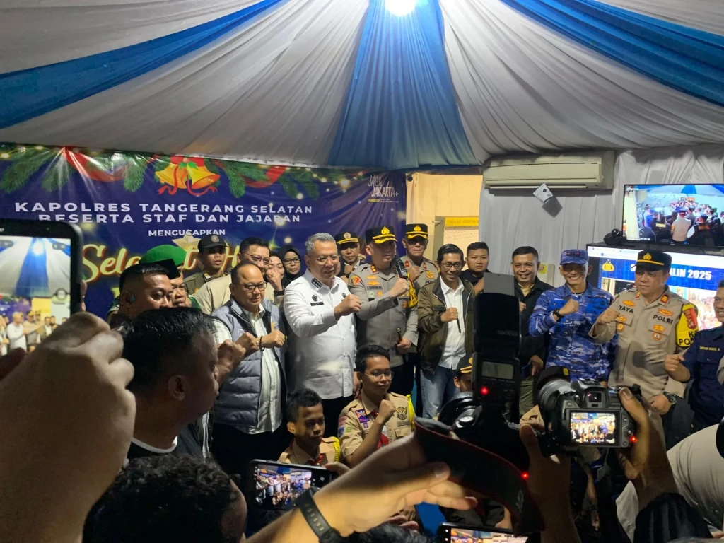 Malam Tahun Baru di Tangsel Kondusif, Benyamin Pastikan Keamanan Hingga Pelosok Wilayah