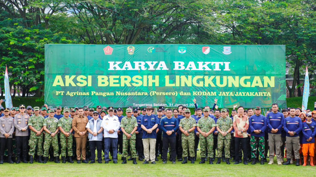 TNI Turun Tangan, Tangsel Bergerak Bersih: Dari Pasar hingga Jalan Raya Disapu Serentak