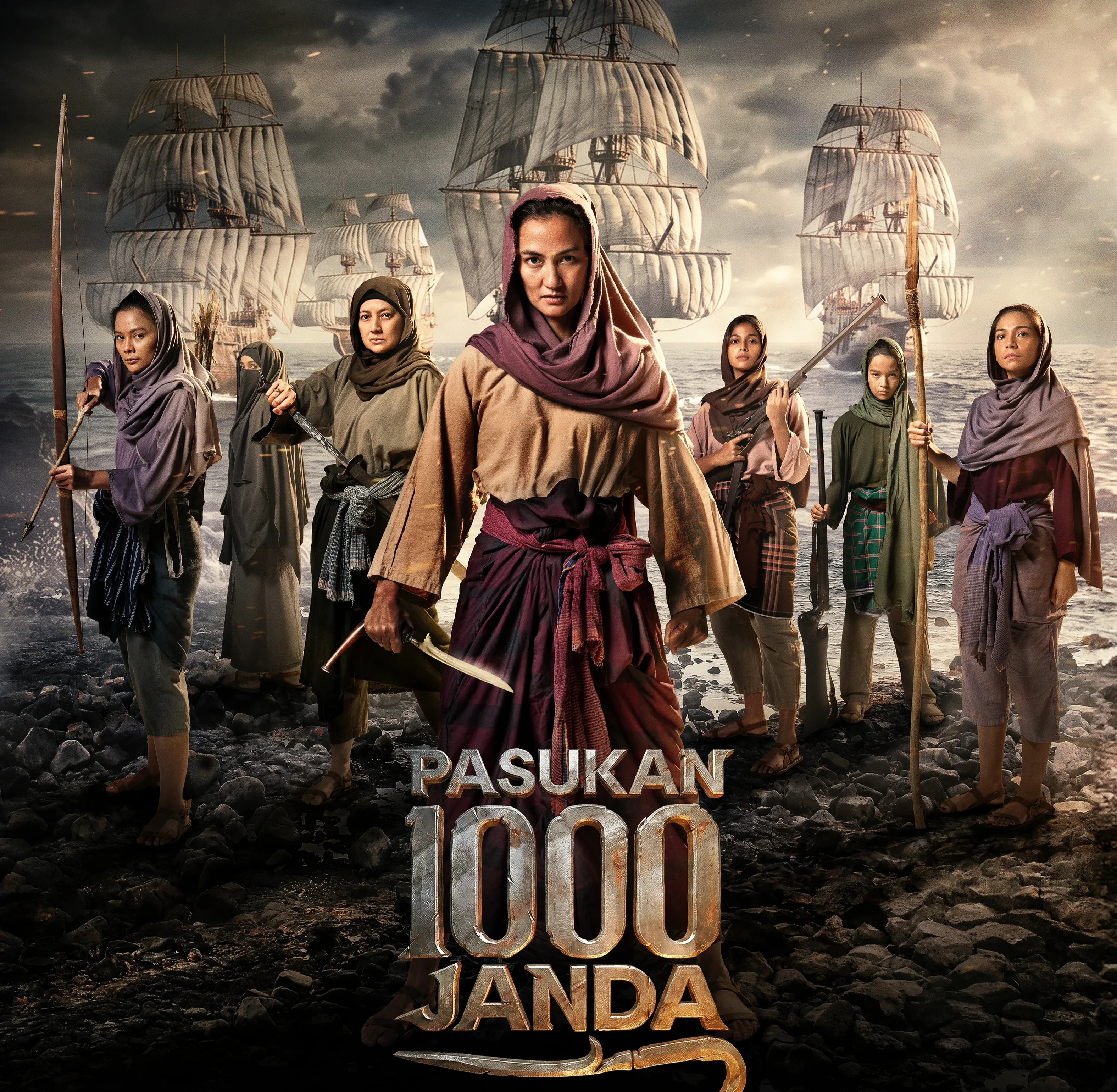 Menara Film Rilis Trailer Pasukan 1000 Janda, Tampilkan Aksi Epik Perempuan Aceh Lawan Belanda