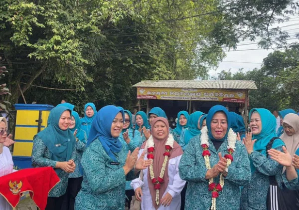 Puskesmas Tigaraksa Dampingi Penilaian Lomba HKG PKK Tingkat Provinsi Banten 2025 di Desa Sodong