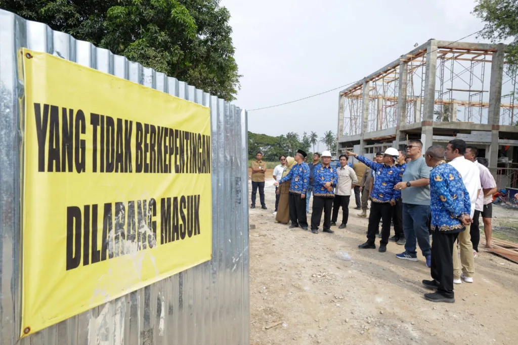 Gubernur Banten Tinjau Progres Pembangunan USB dan RKB di Kabupaten Tangerang