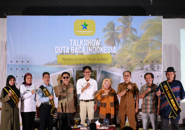 Tingkatkan Literasi Masyarakat, Perpusnas RI Gelar Talkshow Duta Baca Indonesia di Rumah Dunia-Banten