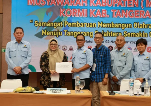 Wabup Intan Nurul Hikmah Terpilih Jadi Ketua KORMI Kabupaten Tangerang 2025–2029