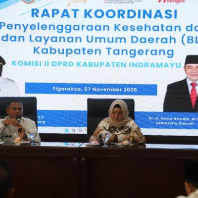 Dinkes Kabupaten Tangerang Terima Kunjungan Kerja DPRD Indramayu Bahas Pelayanan Kesehatan dan BLUD