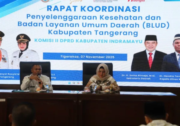 Dinkes Kabupaten Tangerang Terima Kunjungan Kerja DPRD Indramayu Bahas Pelayanan Kesehatan dan BLUD