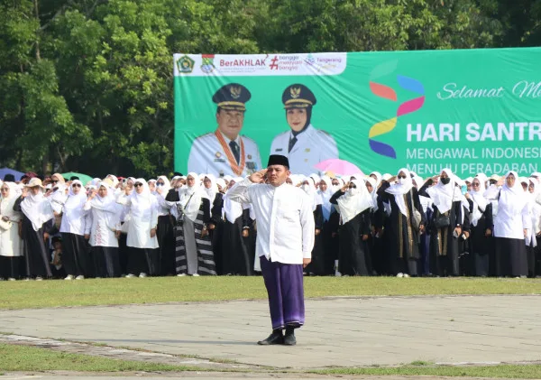 Bupati Tangerang Ajak Santri Jadi Pelaku Sejarah Baru dalam Membangun Peradaban