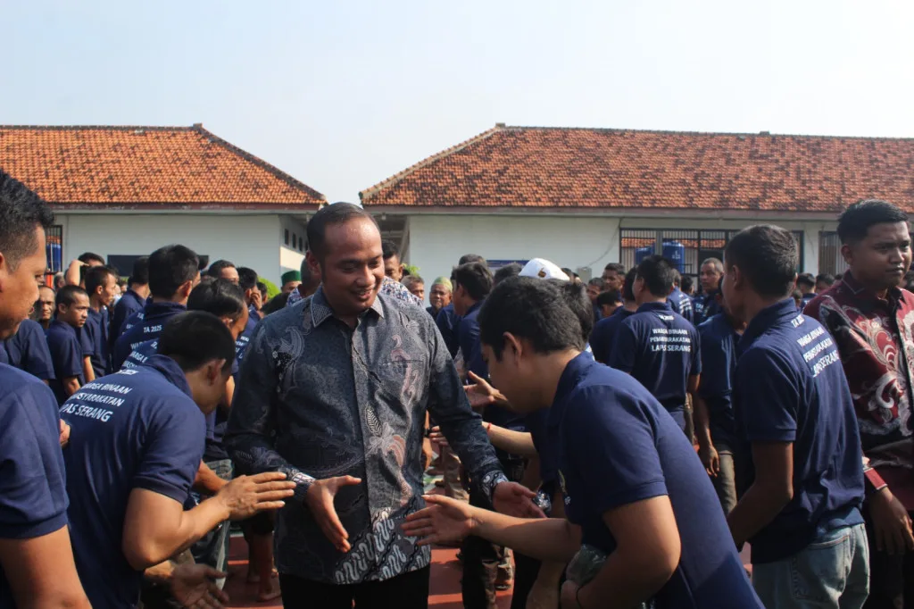 Kalapas Baru Lapas Kelas IIA Serang Ajak Warga Binaan Ciptakan Lingkungan Aman dan Kondusif