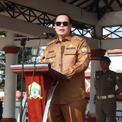 Wali Kota Serang Larang Pungutan Parkir Saat Apel Pagi Pegawai Pemkot