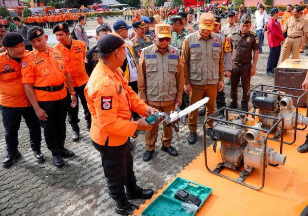Pemprov Banten Siagakan 450 Personel Gabungan Antisipasi Cuaca Ekstrem dan Bencana Hidrometeorologi
