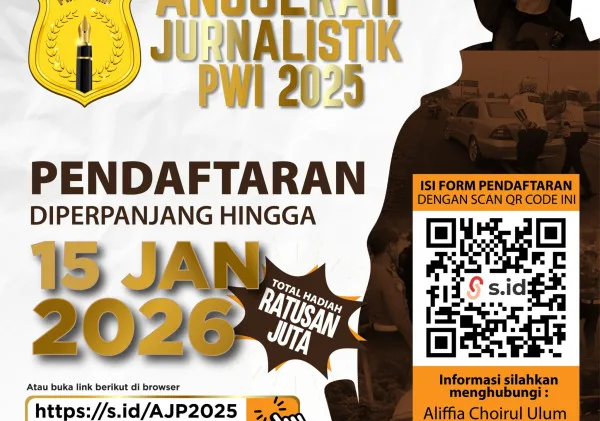 Antusiasme Tinggi Wartawan, Deadline AJP Award 2025 Diperpanjang hingga 15 Januari