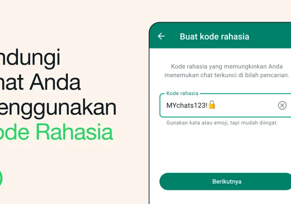 Ini Fitur Terbaru Whatsapp, Cara Mengunci Obrolan Pribadi Menggunakan Kode Rahasia.