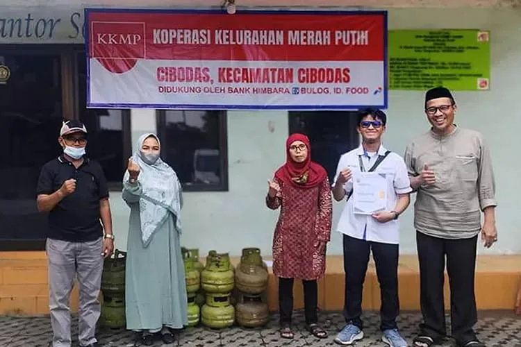 Koperasi Merah Putih Cibodas Uji Coba Penjualan LPG Bersubsidi, Target Omzet Puluhan Juta
