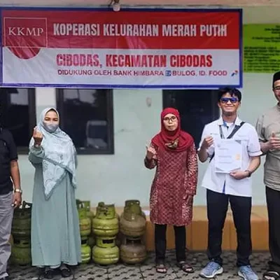 Koperasi Merah Putih Cibodas Uji Coba Penjualan LPG Bersubsidi, Target Omzet Puluhan Juta