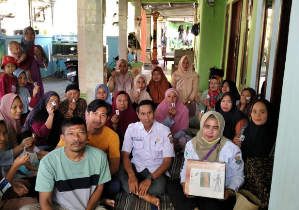 PUSKESMAS RAJEG CEGAH PENULARAN KUSTA MELALUI PEMANTAUAN KONTAK ERAT DI DESA RAJEG MULYA