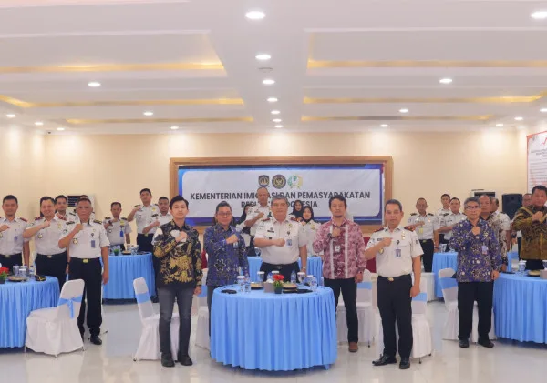 Kantor Imigrasi Serang Lakukan Pencanangan Pembangunan Zona Integritas