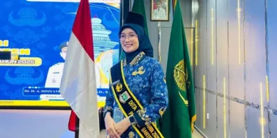 Guru SMPN 22 Kota Serang, Ari Cahyani, Raih Juara 1 Duta KORPRI ASN Tingkat Provinsi Banten 2025