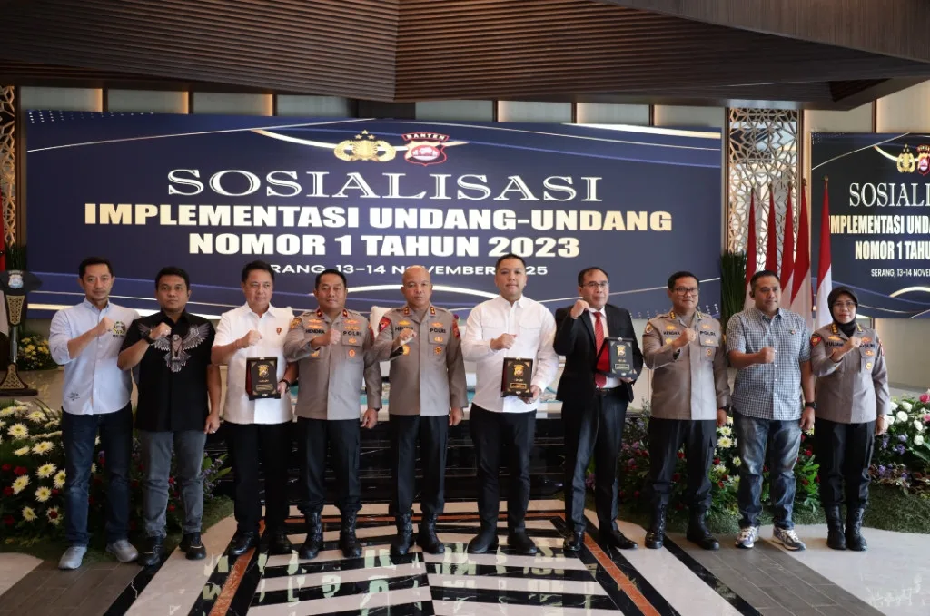 Polda Banten Gelar Sosialisasi Implementasi KUHP Baru, Kapolda: Tonggak Penting dalam Sejarah Hukum Nasional