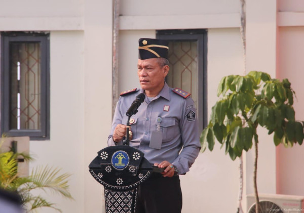 Kemenkum Banten Tekankan Disiplin, Komunikasi, dan Kolaborasi dalam Apel Pagi