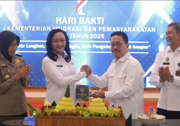 Kanwil Ditjen Imigrasi Banten Gelar Tasyakuran Hari Bakti Kemenimipas ke-1 Tahun 2025