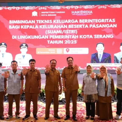 Pemkot Serang Gelar Bimtek Keluarga Berintegritas untuk Perkuat Integritas ASN