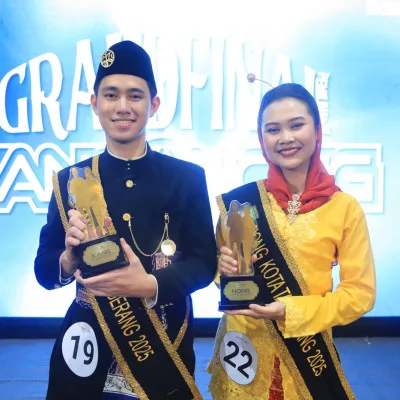Devan dan Caca Resmi Sandang Gelar Kang Nong Kota Tangerang 2025