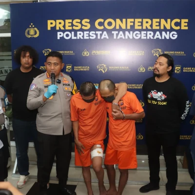 Polresta Tangerang Ringkus Dua Pelaku Curanmor Bersenjata Api, Residivis Antarwilayah