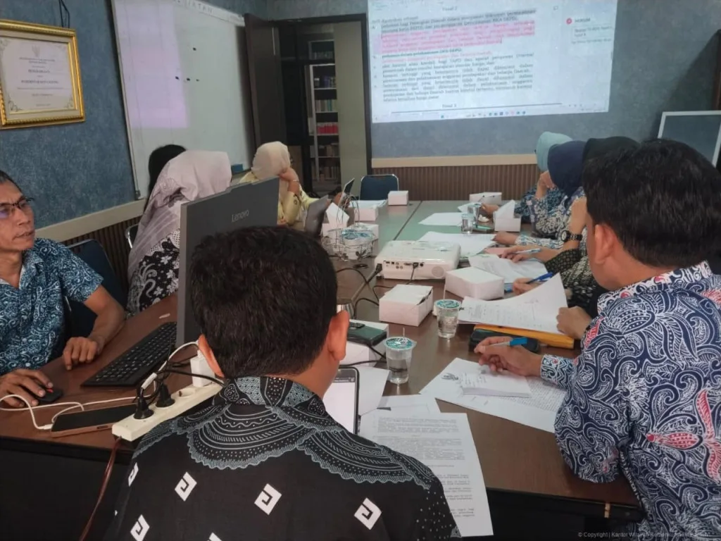Pemkot Serang Bahas Raperwal Standar Harga Satuan dan Analisis Belanja