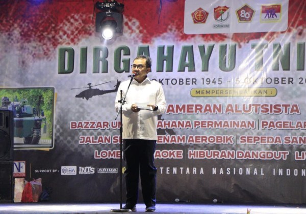 Meriah! Pameran Alutsista & Pasar Raya Warnai HUT ke-80 TNI di Tigaraksa