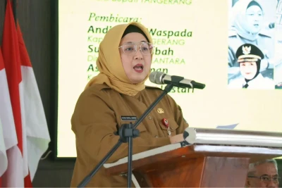 “Stop Bungkam!” Wabup Intan Serukan Perlawanan Bersama terhadap Perdagangan Manusia di Tangerang