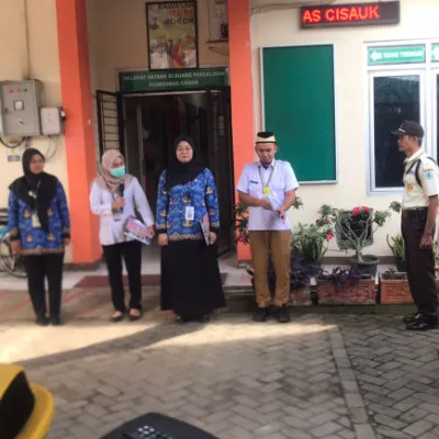 Puskesmas Cisauk Gelar Apel Rutin Sekaligus Peringati Hari Pahlawan Nasional