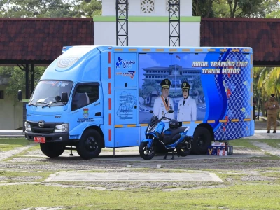 Mobil Training Servis Motor Keliling Diluncurkan, Warga Tangerang Tak Perlu Lagi Jauh ke BLK